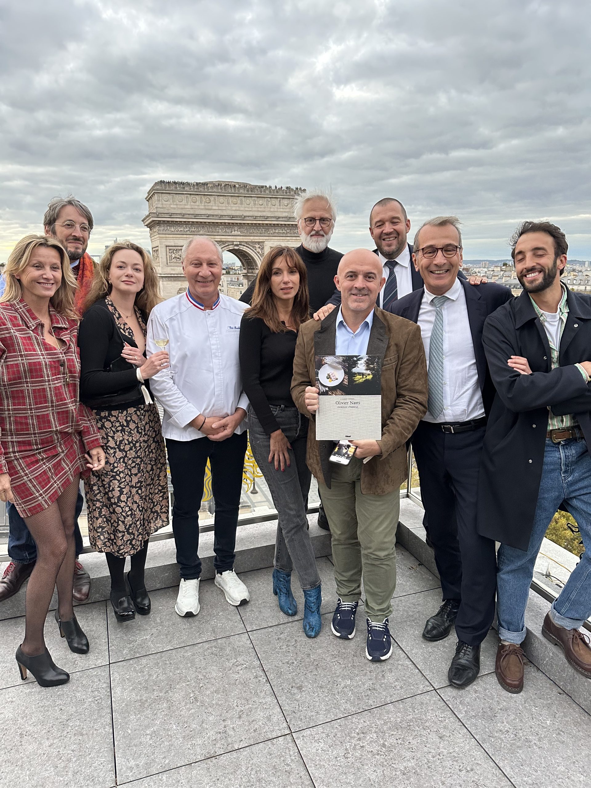 Olivier Nasti lauréat du prix « Tous les goûts ont une histoire » pour son livre « Cuisinier chasseur »