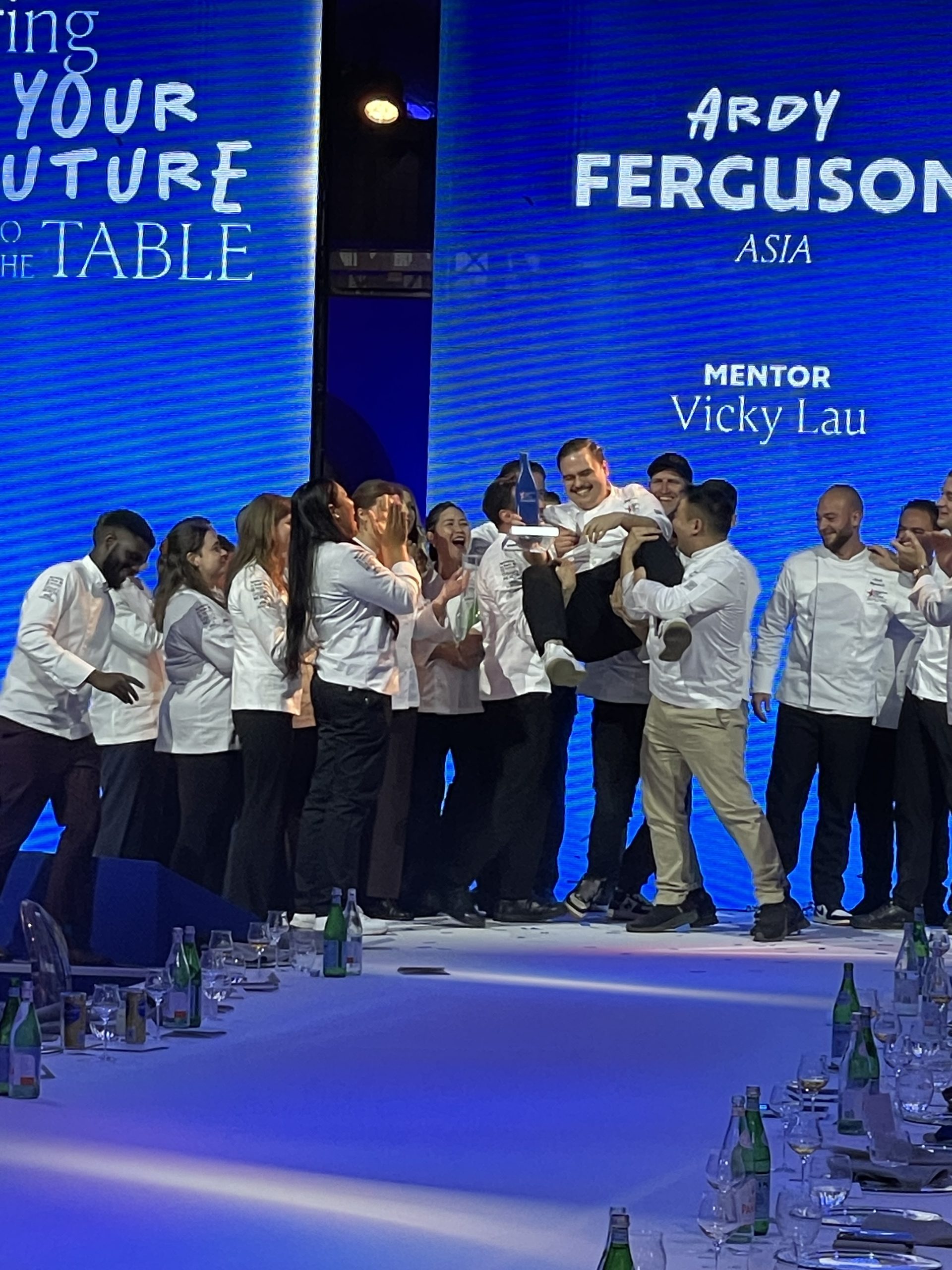 Ardy Ferguson remporte le S.Pellegrino Young Chef Academy Award