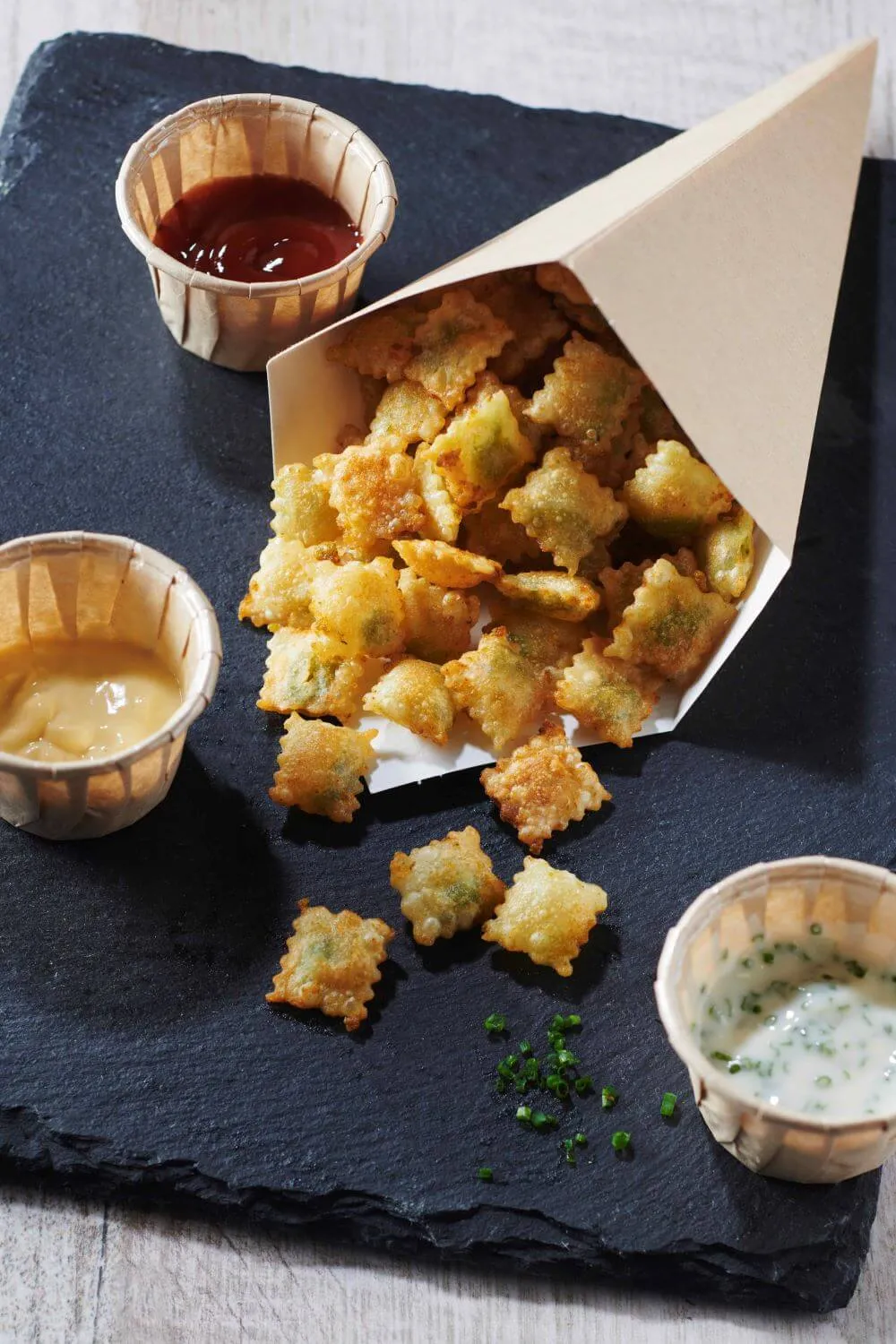 Les ravioles spéciales friteuse : nouvelle innovation Saint Jean