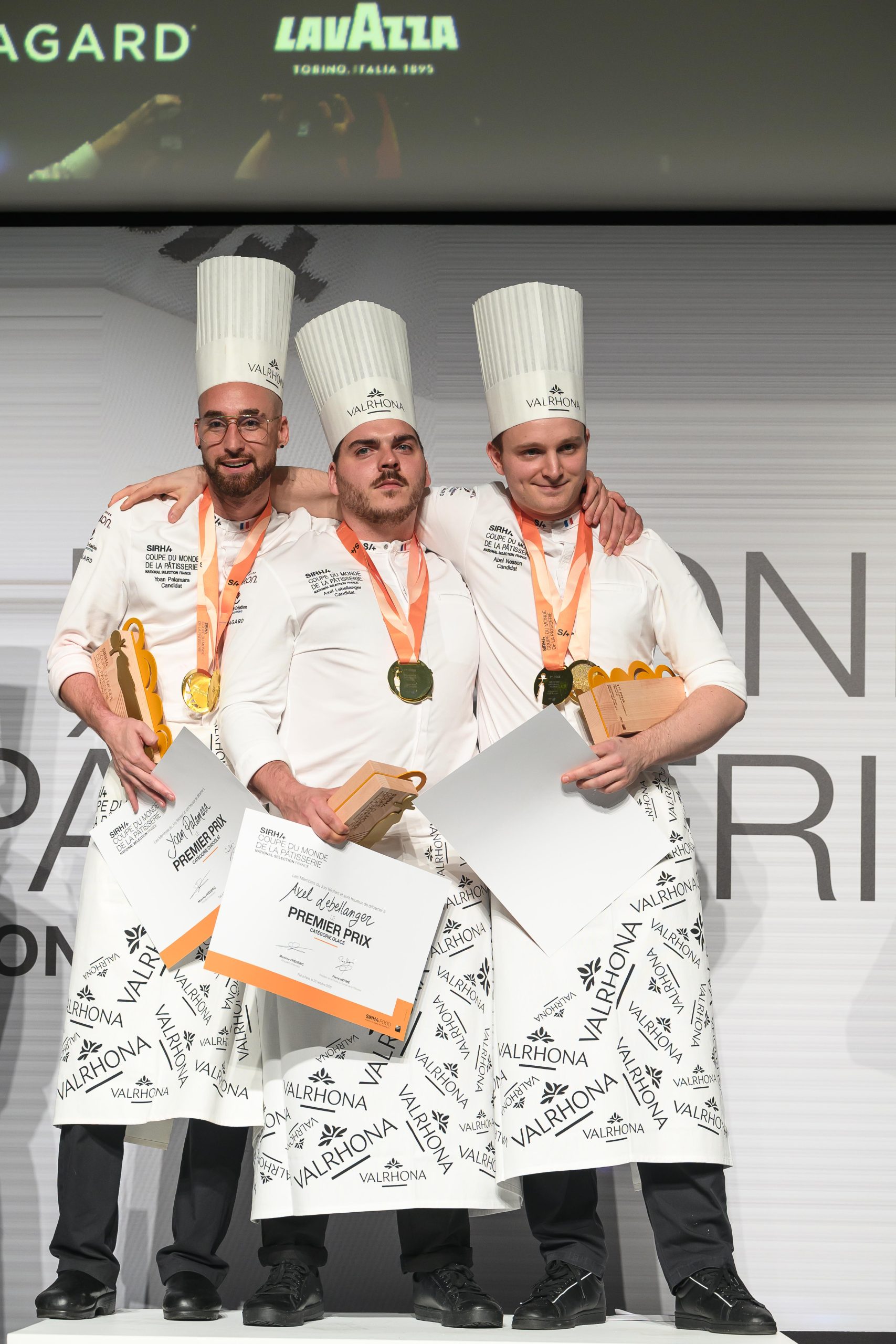 Les gagnants de la sélection France de la Coupe du Monde de la Pâtisserie 2025