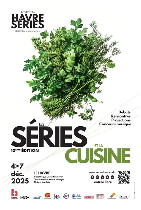 Les Rencontres du Havre sur les séries célèbrent leur 10e édition sur le thème « Tous en cuisine ! »