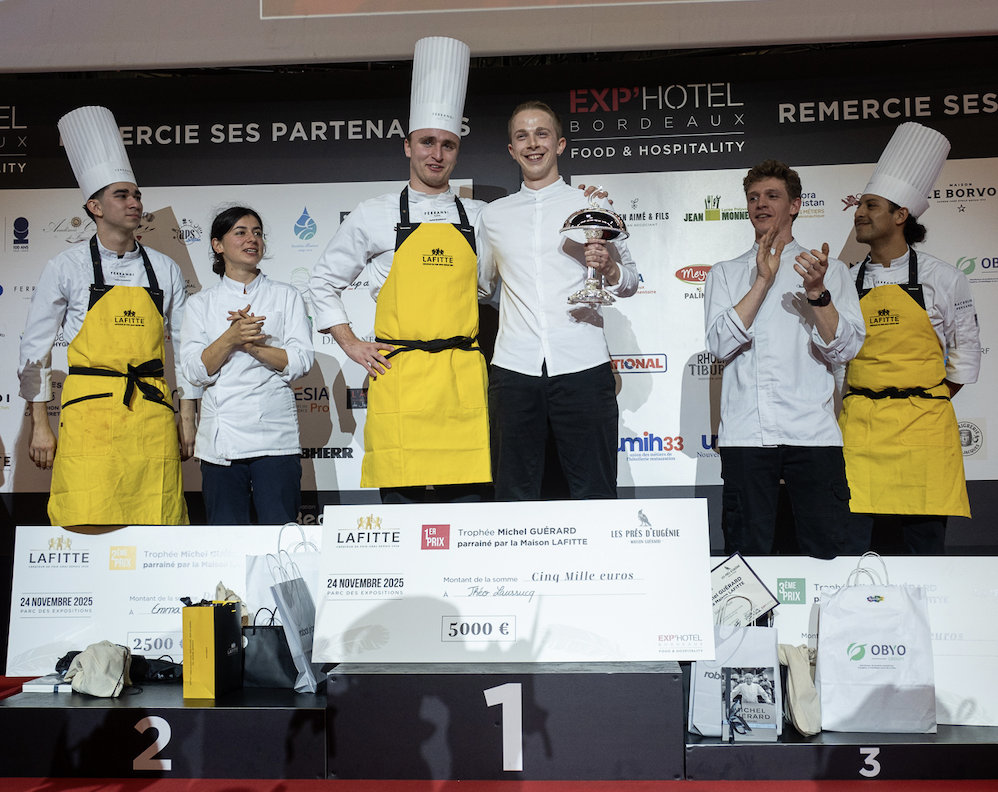 Théo Laussucq remporte le 1er Trophée Michel Guérard