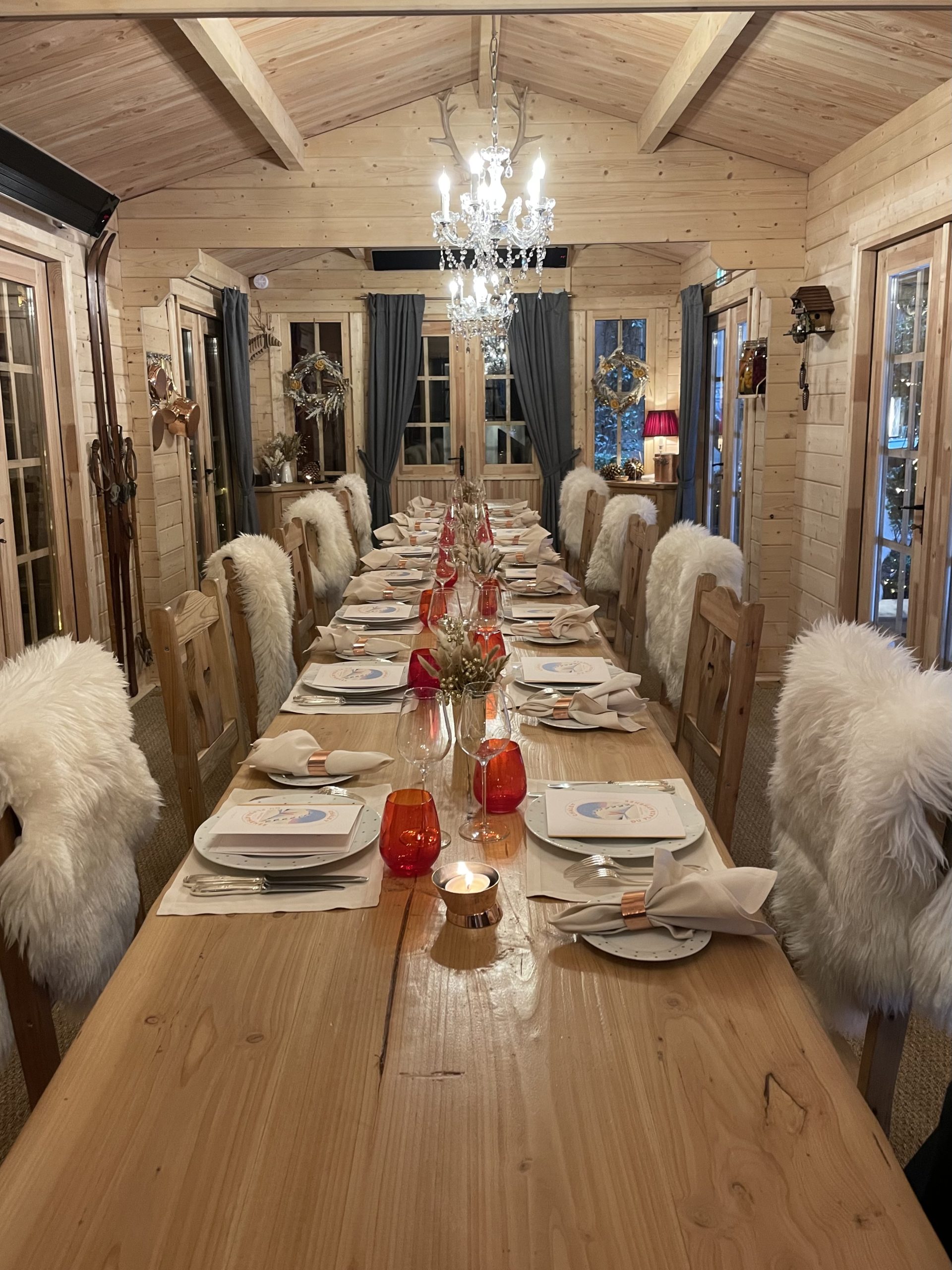 Une raclette au Plaza Athénée