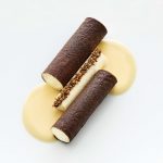 Retour d’enfance, croquant de sarrasin et caramel au cidre chaud