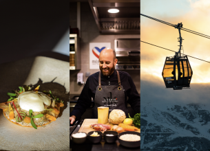 Un dîner étoilé dans les télécabines de Méribel, signé Laurent Azoulay