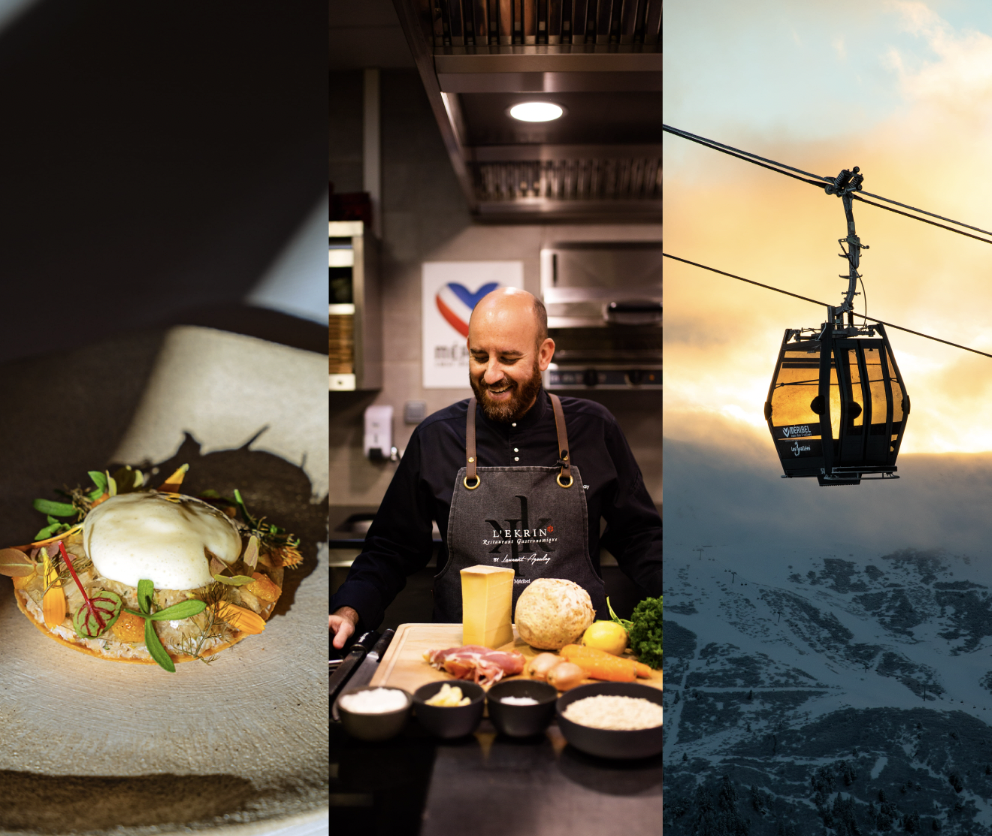 Un dîner étoilé dans les télécabines de Méribel, signé Laurent Azoulay