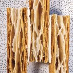 Mille-feuilles ouvertes à la vanille de Tahiti