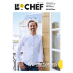 Le chef Bertrand Noeureuil à la Une de notre nouveau numéro