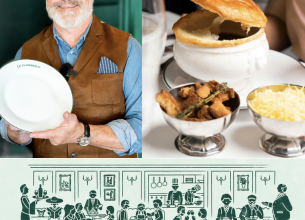 Philippe Etchebest, Dominique Etchebest et Stephen Mazoyer ouvrent Le Classique à Bordeaux