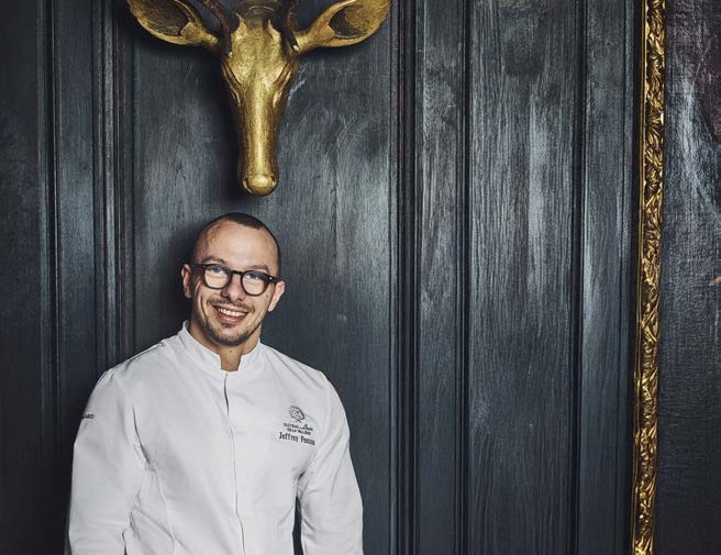 Jeffrey Pestana, Restaurant L’Amphitryon au Château Louise de La Vallière – Reugny (37) : la croisée des mondes