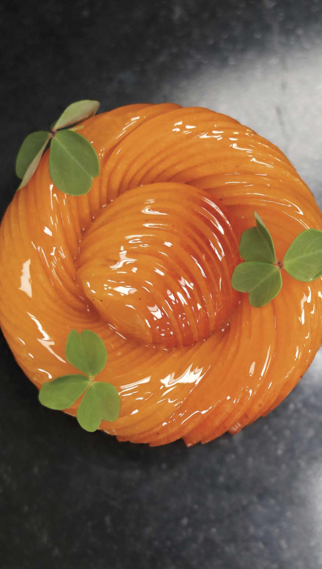 Tarte abricot et sarriette