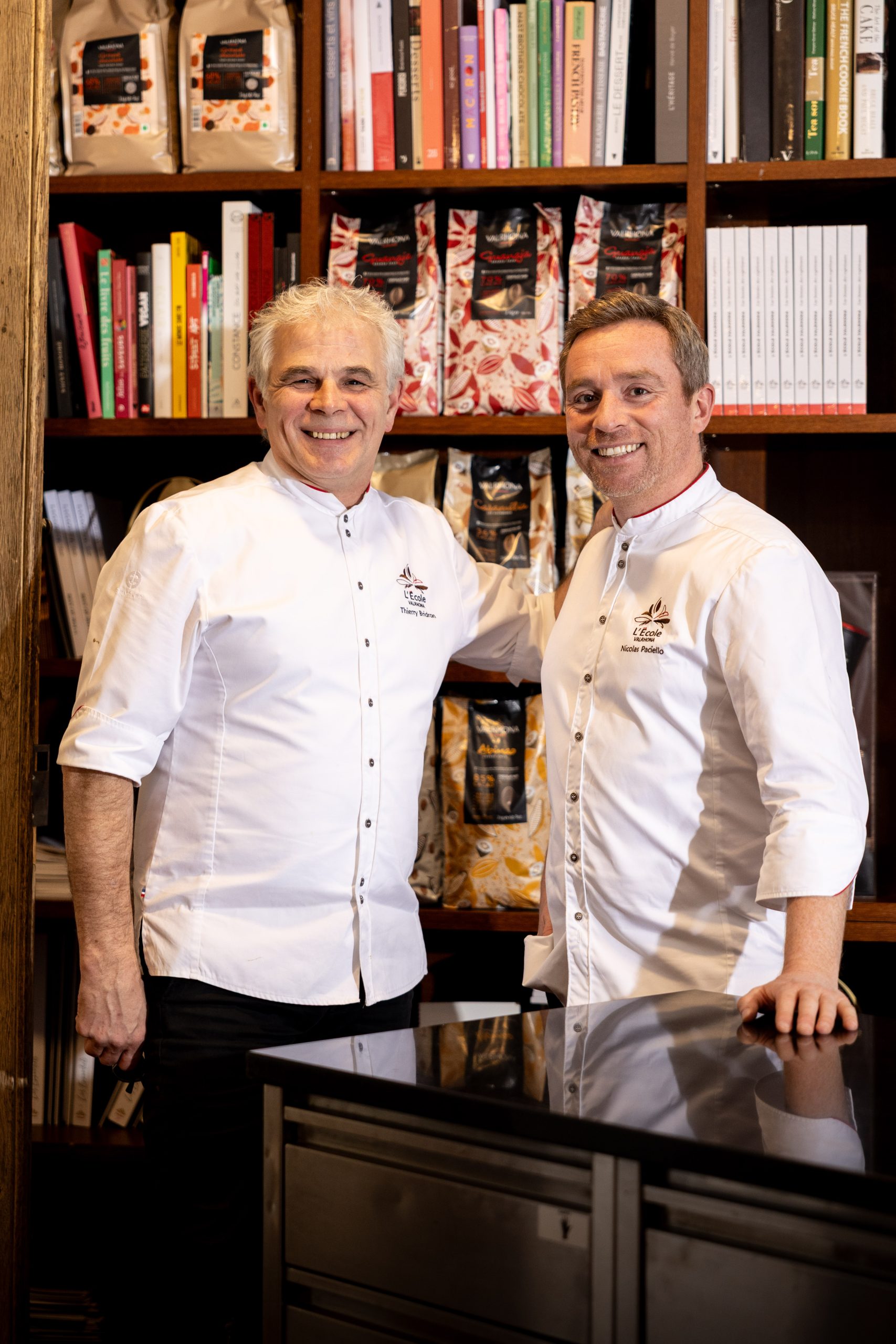 Passation à l’École Valrhona Paris