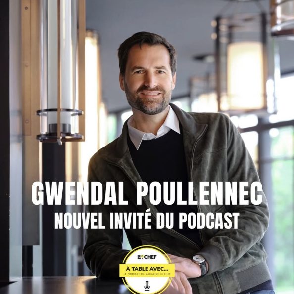 Gwendal Poullennec, nouvel invité du podcast À Table avec