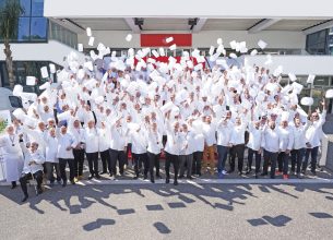 La nouvelle promotion du 70ᵉ Congrès des Maîtres Cuisiniers de France