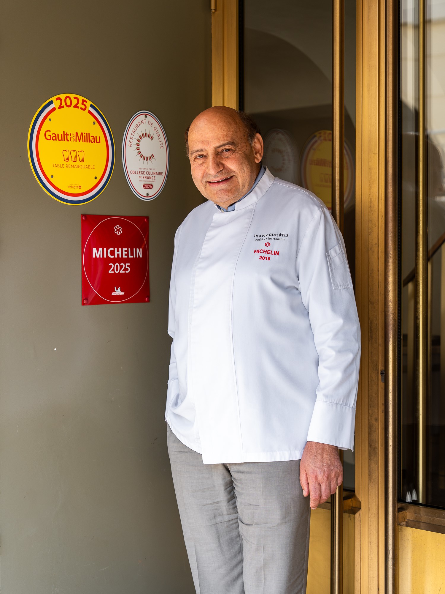 Décès du chef Andreas Mavrommatis