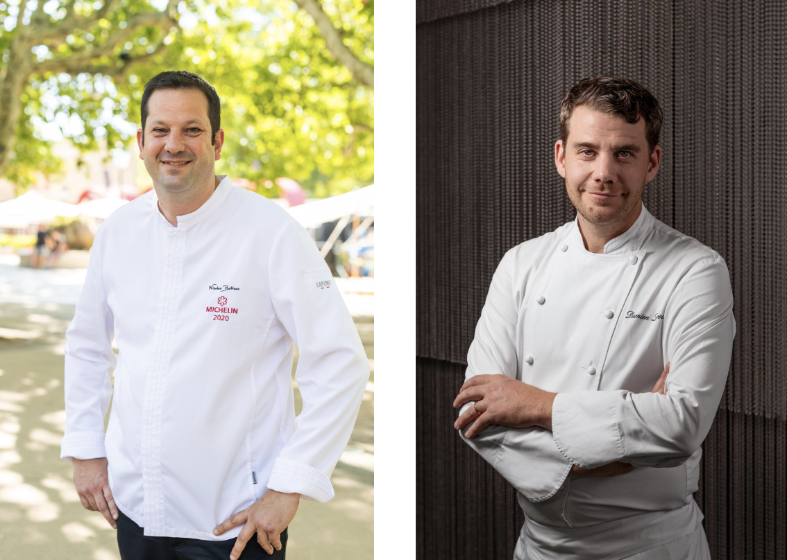 Nicolas Bottero et Damien Leroux réunis pour un dîner à quatre mains au Mas Bottero