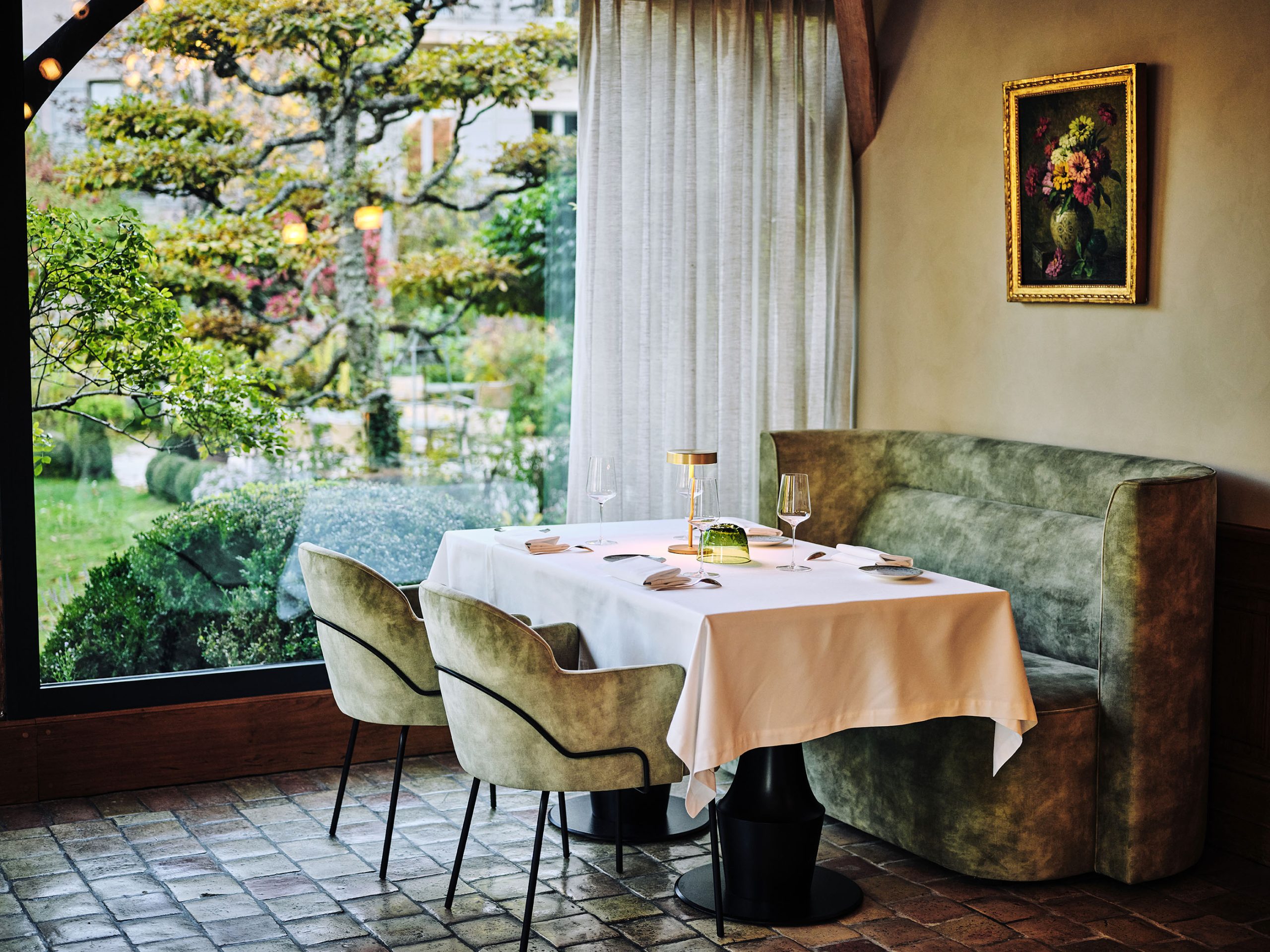 Rénovation du restaurant La Côte d’Or** au Relais Bernard Loiseau à Saulieu