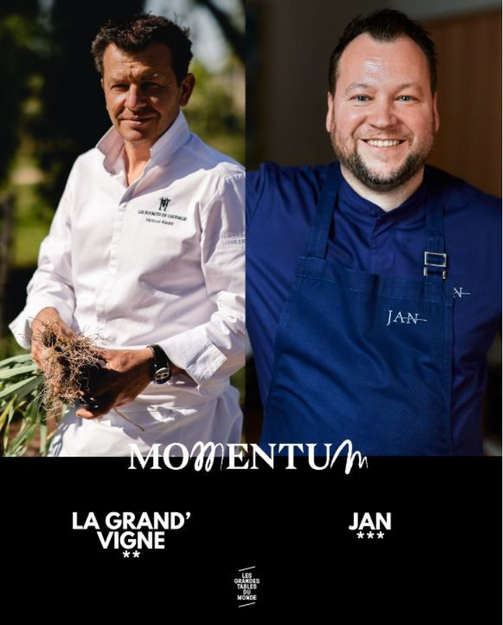Un 4 mains signé Jan Hartwig et Nicolas Masse à La Grand’Vigne pour Momentum