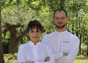 Vincent Champ et Ludivine Pineau, nouveau duo de chefs au Lavandin (Charols)