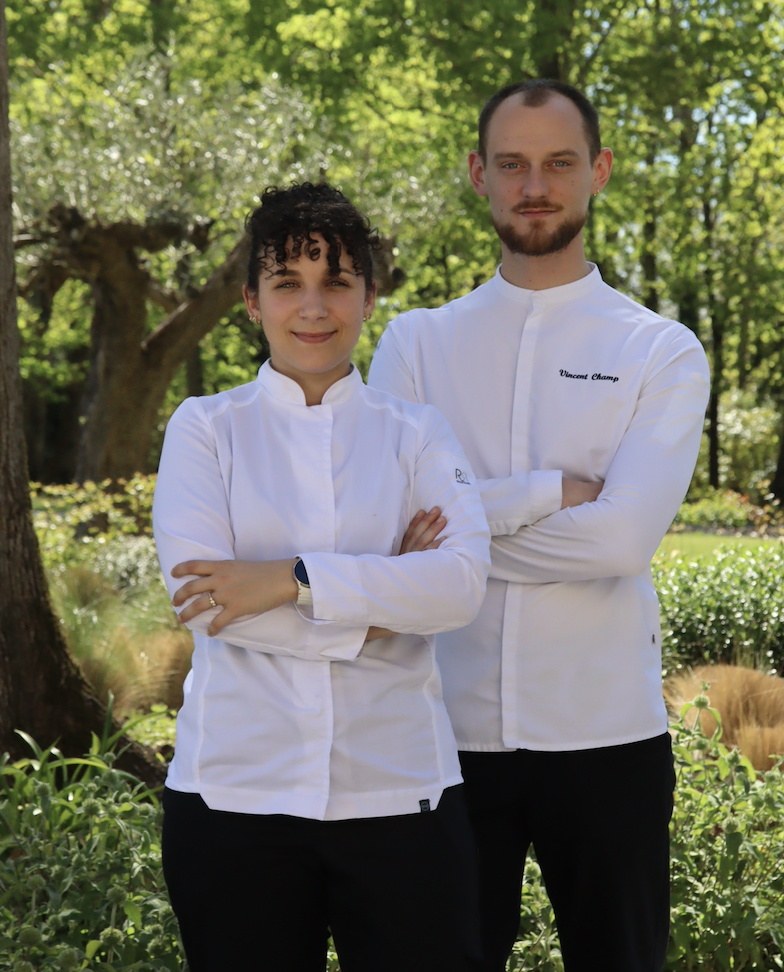 Vincent Champ et Ludivine Pineau, nouveau duo de chefs au Lavandin (Charols)