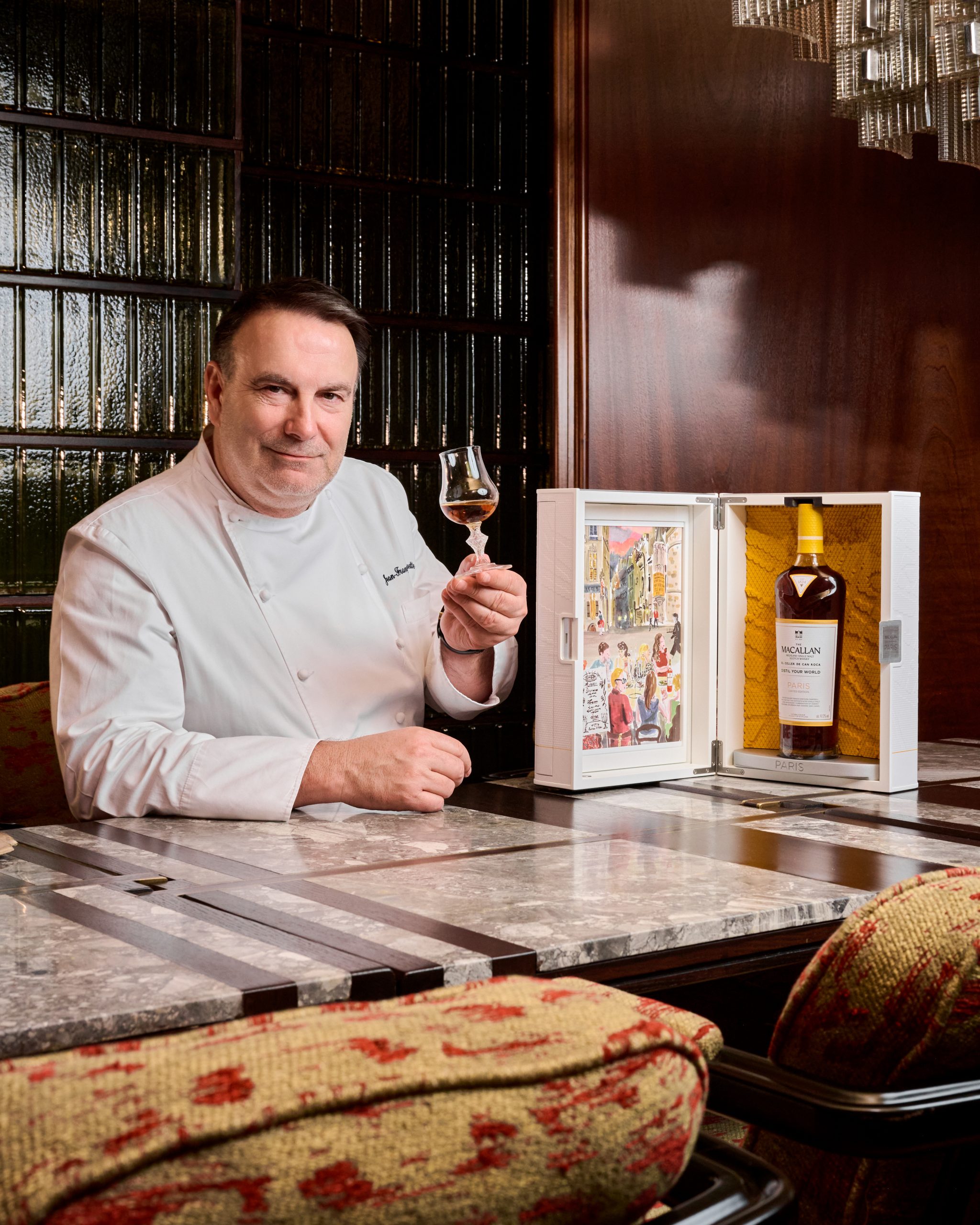 Jean-François Rouquette célèbre ses 20 ans au Park Hyatt Paris-Vendôme avec un menu autour du whisky The Macallan