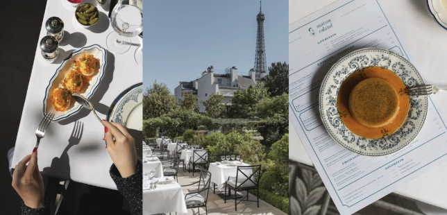 Maison Roland, la nouvelle brasserie du Shangri-La Paris