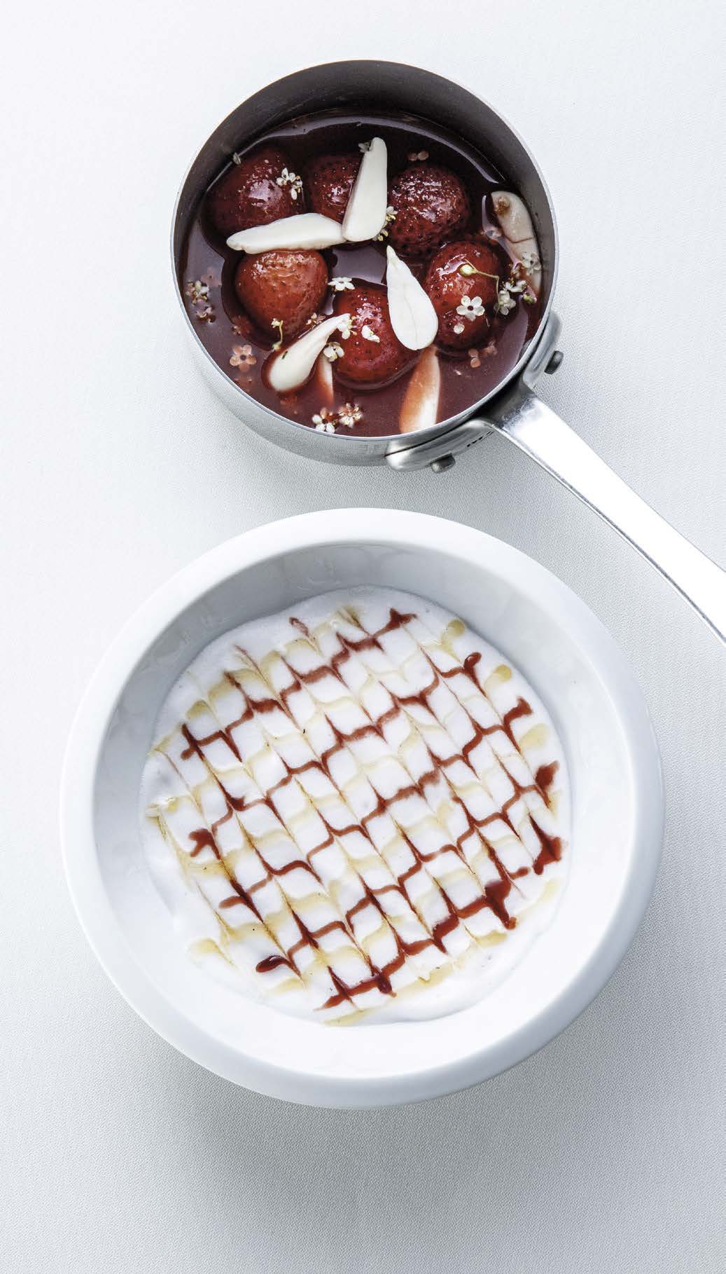 Giboulée de fraises à l’élixir