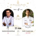Paul Marcon et Julien Roucheteau réunis pour un dîner à quatre mains à La Réserve de Beaulieu