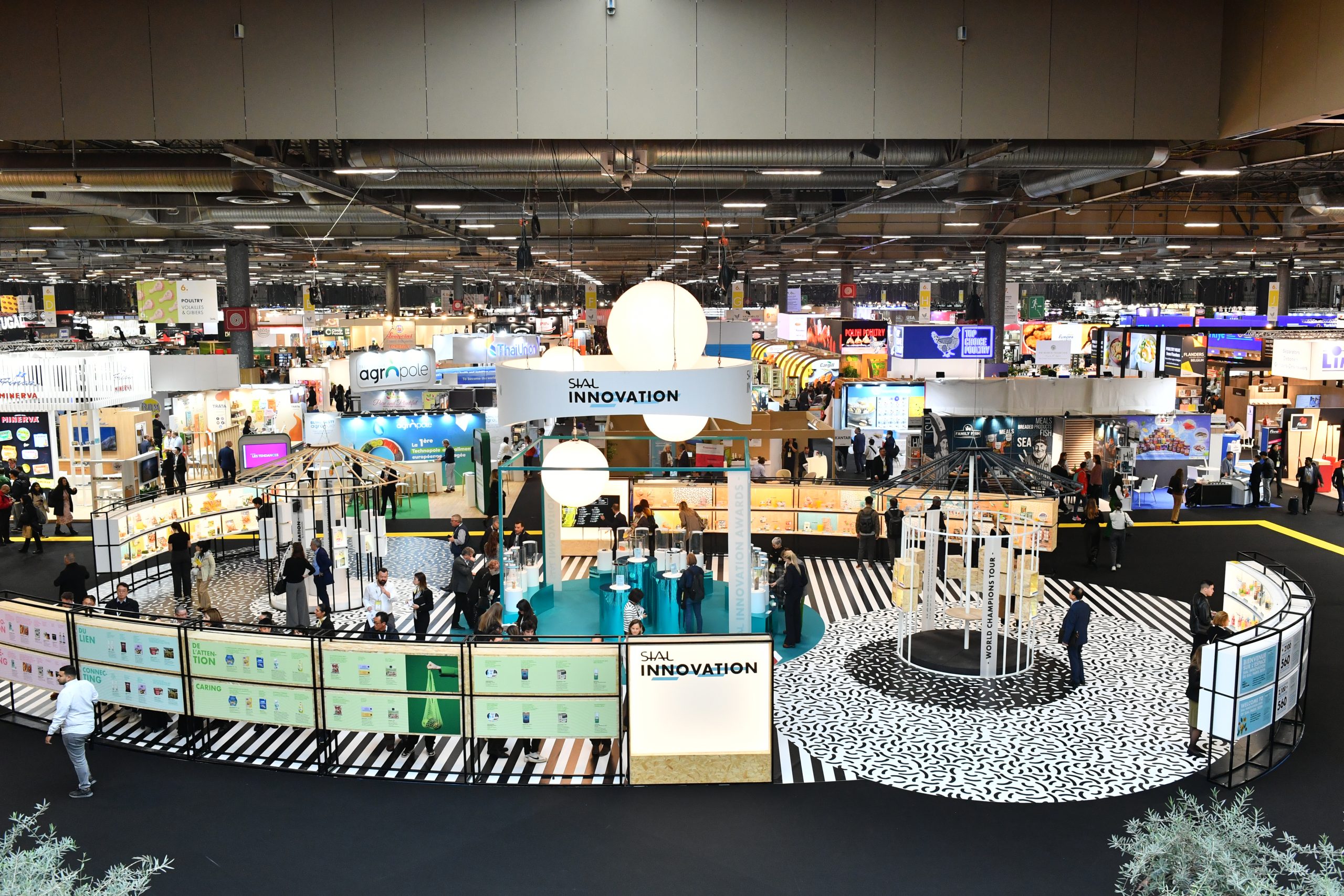 Trois nouveaux espaces au SIAL Paris