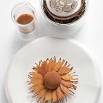 Tarte fine au chocolat Ativao de Weiss et noix de coco givrée