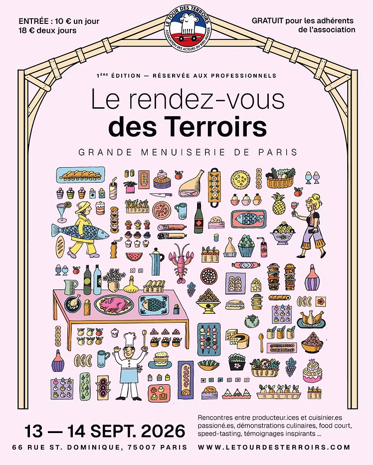 1ère édition du Rendez-vous des Terroirs en septembre à Paris