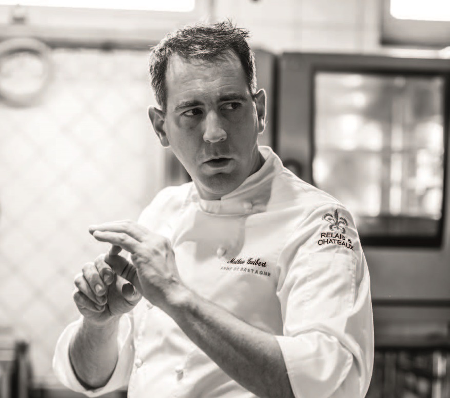 Mathieu Guibert, Maison Anne de Bretagne, La Table de Mathieu Guibert** La Plaine-sur-Mer (44)