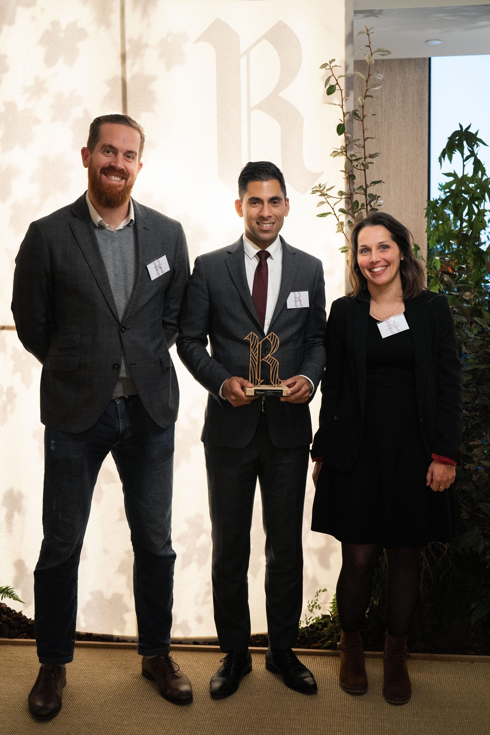 Dimitri Nalin remporte le Ruinart Sommelier Challenge 2026