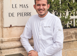 Alexandre Baule, nouveau chef du Domaine du Mas de Pierre